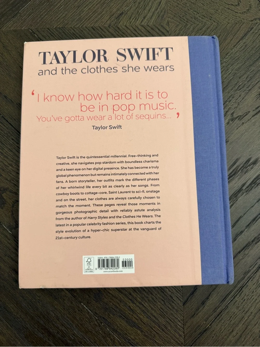 Taylor Swift Hardcover Fashion Book